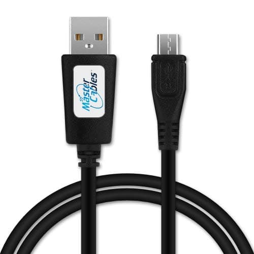 Master Cables BlackBerry Replacement USB Charging & Data Cable | Compatible with Curve 9320, 9220, 9380, 9370, 9360, Bold 9790, Z10, Z3, Z30, Q10, Torch & More | 6.6ft/2m