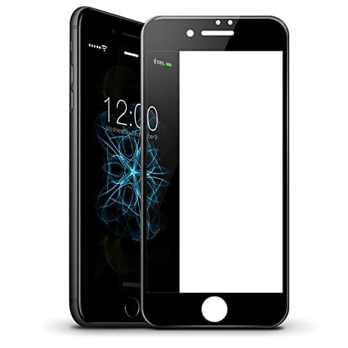vontox Iphone 7 plus 8 plus Screen Protector Tempered Glass Glass Tempered Glass Protection Film 9H Hardness for iPhone 8plus/7plus (5.5 ") HD Black