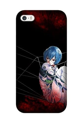 Iphone 5C Case, Protective Case Bumper Scratch-Resistant Perfect Fit Ultra Slim Neon Genesis Evangelion Anime Case for Iphone 5C