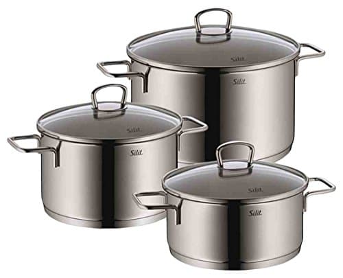 Silit Cookware Set, Silver, 3-Piece
