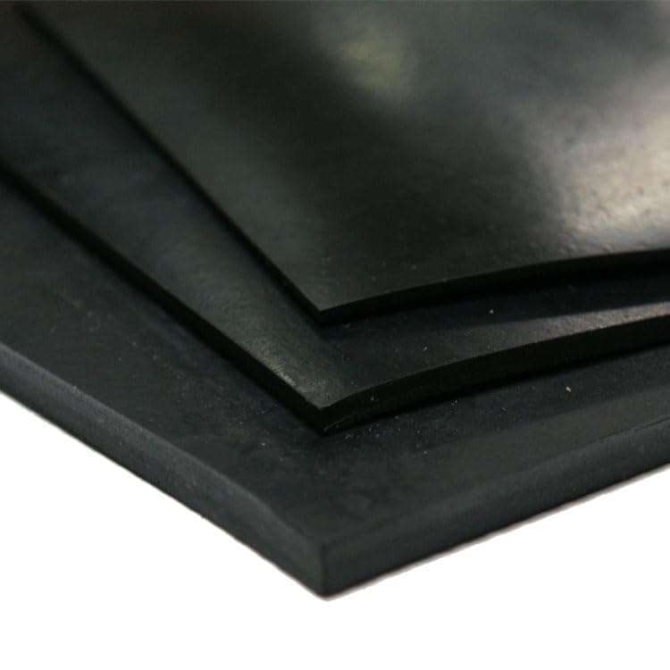 Solid Neoprene Rubber Sheet, Gasket Material - Various Sizes - 3mm Thick (3mm Thick - 200mm x 100mm)