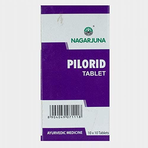 NAGARJUNA Pilorid Tablet, 100 Count