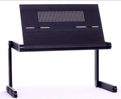 idee Multifunctional Design Angle Adjustable Vented Laidback Laptop Computer Table with Portable Bed Tray Book Stand (PL3)