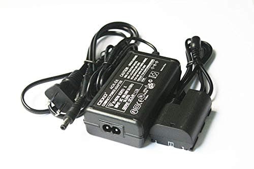 CEXO ACK-E6 AC Power Adapter Kit for Canon EOS 5DS, 5DS R, 5D Mark IV, 5D Mark III, 5D Mark II, 6D, 7D, 7D Mark II, 760Da, 60D,70D,80D Cameras LP-E6 LP-E6N Battery LC-E6 LC-E6E