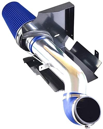 4" Cold Air Intake System Kit + Filter Replacement for Avalanche/Suburban/Silverado 1500 2500 3500 HD Escalade Sierra/Yukon 1999-2006 V8 4.8L/5.3L/6.0L(Blue)