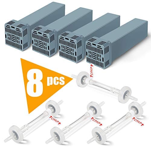 Cartridge Filter Kit for So 2, Filter Replacement for Machine Includes 4 Cartridge Filters and 4 Check Valve (4 Set)