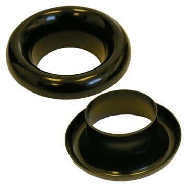 4.0" Aluminum Velocity Stack, Black