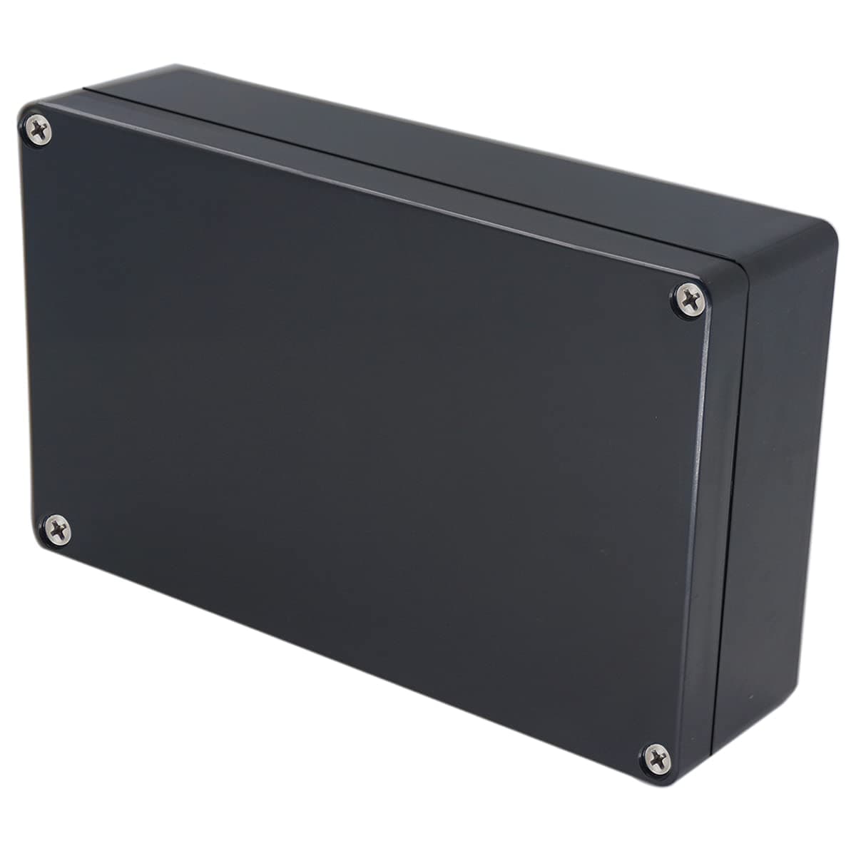 Project Box IP65 Waterproof Junction Box ABS Plastic Black Electrical Boxes DIY Electronic Project Case Power Enclosure 7.87x4.72x2.2 inch (200x120x56 mm)