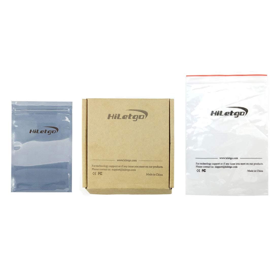 HiLetgo BME680 Digital Temperature Humidity Sensor Module (Temperature/Humidity/Pressure/VOC Gas) 4 in 1 Sensor High Precision Environmental Monitoring Sensor with SPI IIC DC 5V