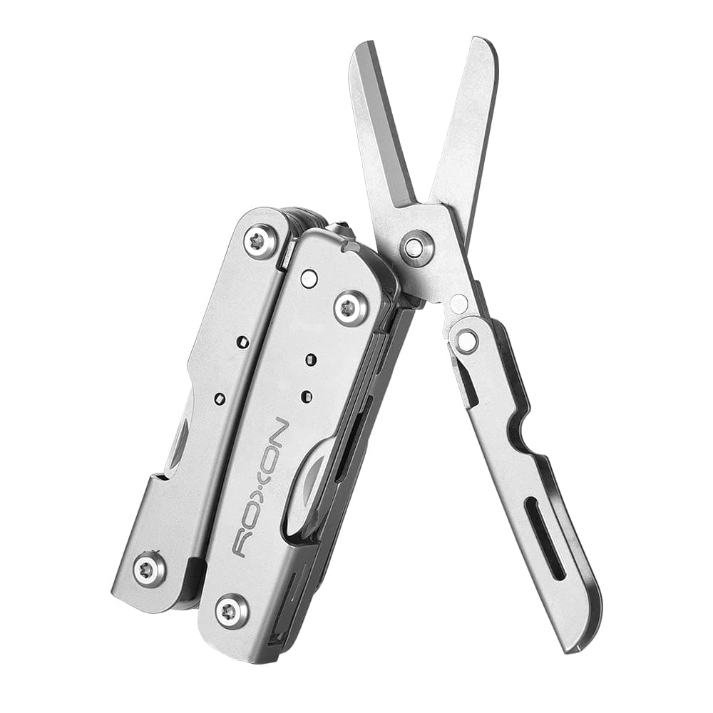 M2 14 in 1 Mini Multitool Small Lightweight with Folding Scissors Mini Storm