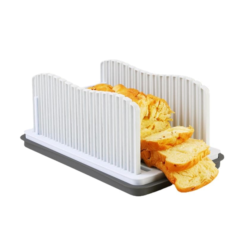 Upgrade Multifunctional Bread Slicer - Sandwich/Toast Maker, Folding and Adjustable Manual Handhold Foldable & Compact Cutter for Homemade Toast