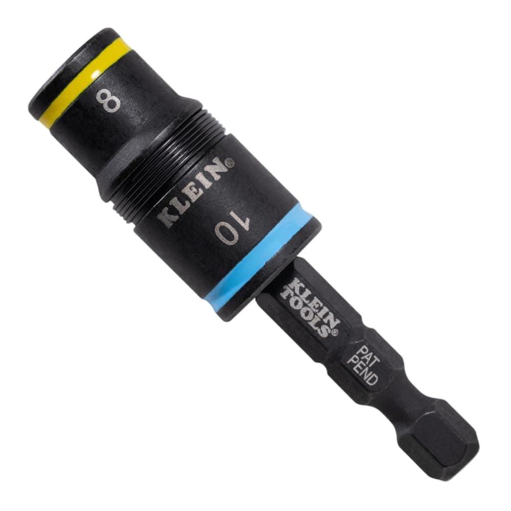32931M 2-in-1 Impact Socket Features Flip Socket, 2 Metric Hex Sizes, 8mm and 10mm, Impact Rated