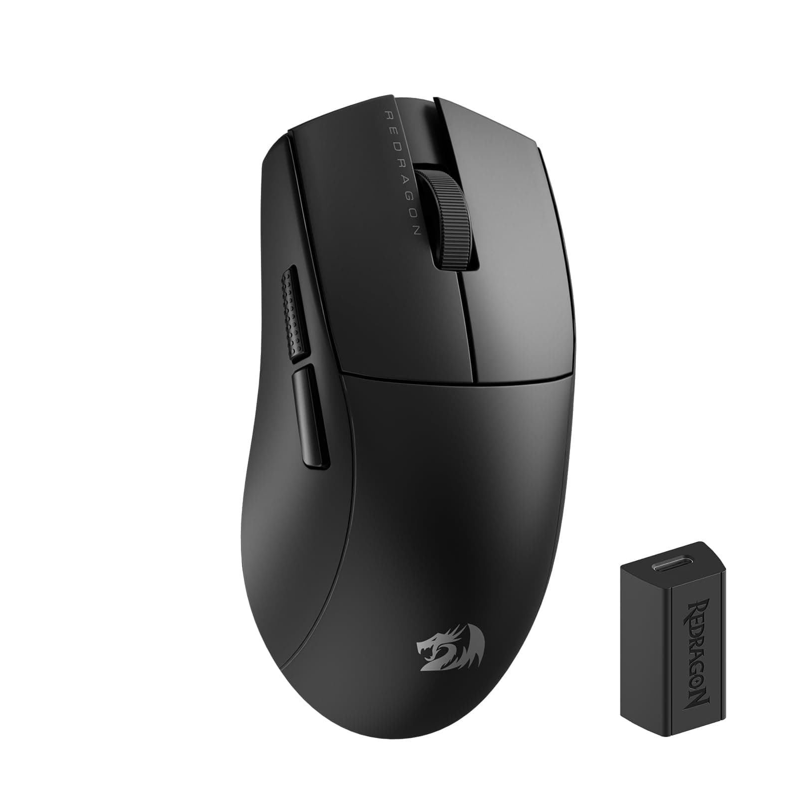M916 PRO Wireless Gaming Mouse 3 Modes, Hyper-Speed 4K Query Rate, Ultra Lightweight 49G 26K DPI with Natural Ergonomic Handle, Redefined Macro Keys, Support