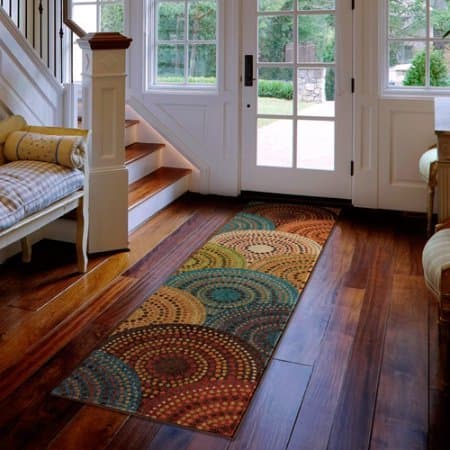 Orian Rugs Bright Dotted Circles Multi Runner