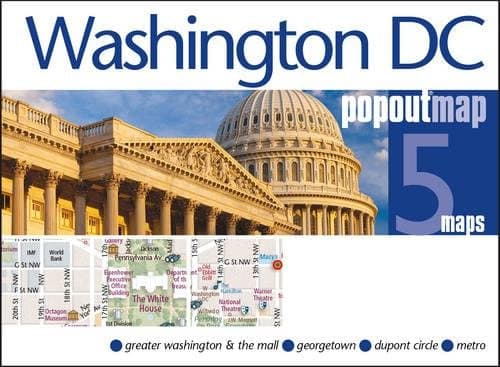 Washington D.C. PopOut Map (PopOut Maps) Map – Folded Map, October 15, 2012