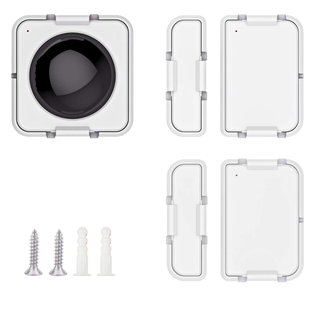 Wyze Sensor Mounting Bracket for Old Version 1st Gen,(NO Sensors), Screw Mount Solution for Wyze Sense Starter Kit,Qunions Specific Holder for Wyze Motion Sensor and Contact Sensors(3-Pack)