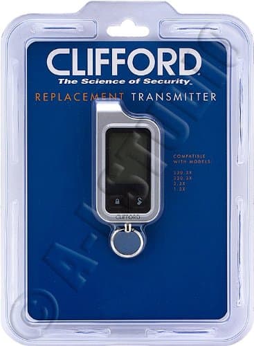 7351X Clifford Replacement RESPONDER LC 2-WAY ASK SUPERCODE Remote Transmitter DEI