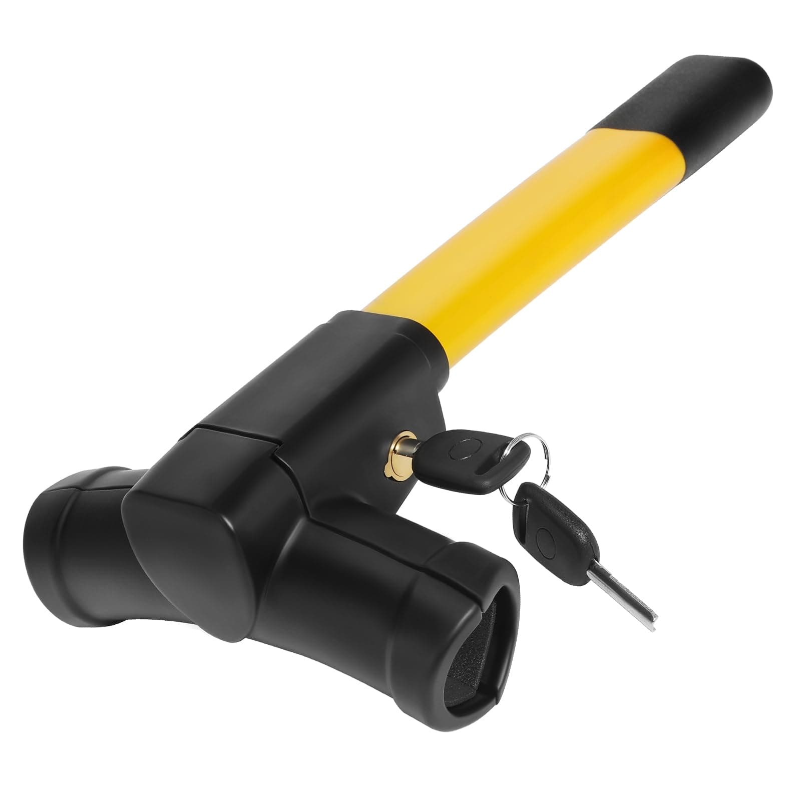 Yellow Steering Wheel Lock