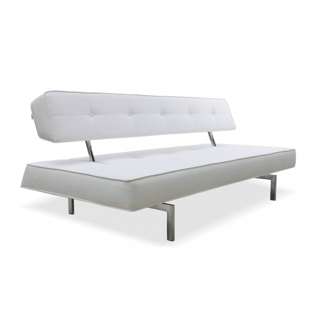 Modern Sofa Bed PU-Leather White
