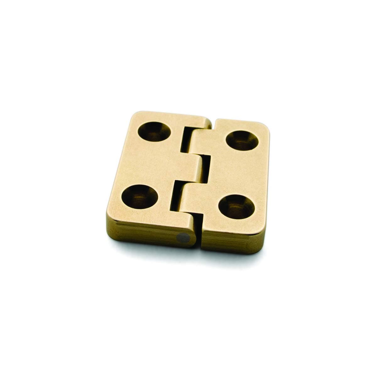 JB-804 Brass Stop Hinge 1-1/4"