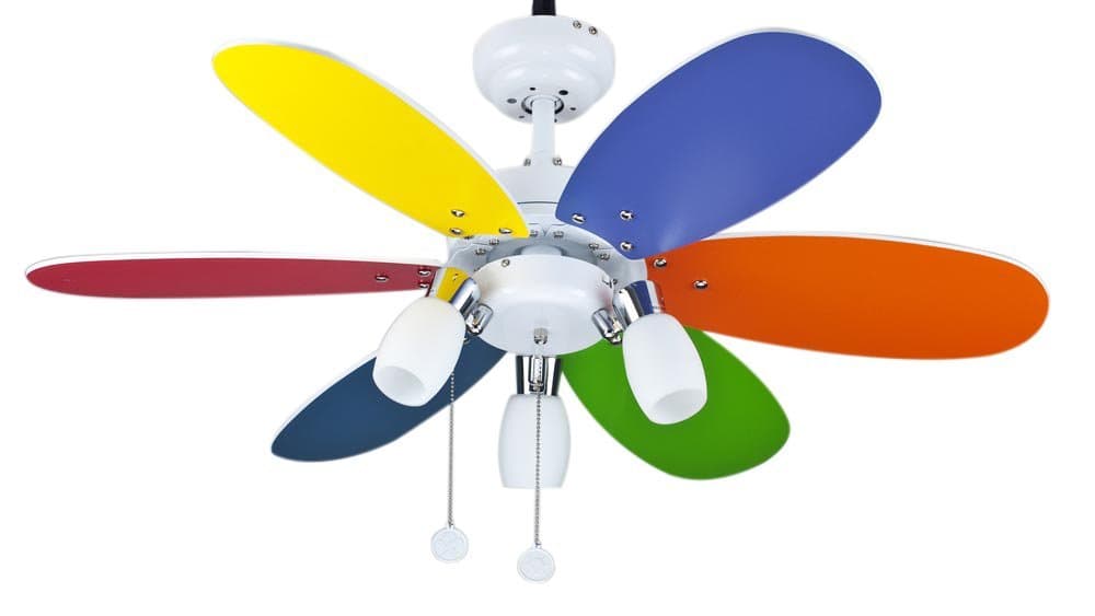 Interfan Ludo – Ceiling Fan, Multi-Colour