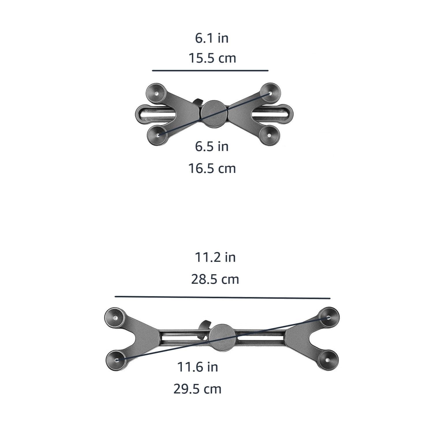 Amazon Basics Adjustable Tablet/iPad Mount Holder - for Microphone Stand and Music Stand