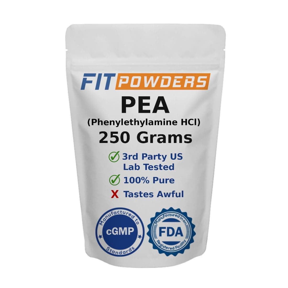 Beta Phenylethylamine HCl (Pea) - Beta-Phenylethylamine Powder (Multiple Sizes) - Mood, Energy (250 Grams)