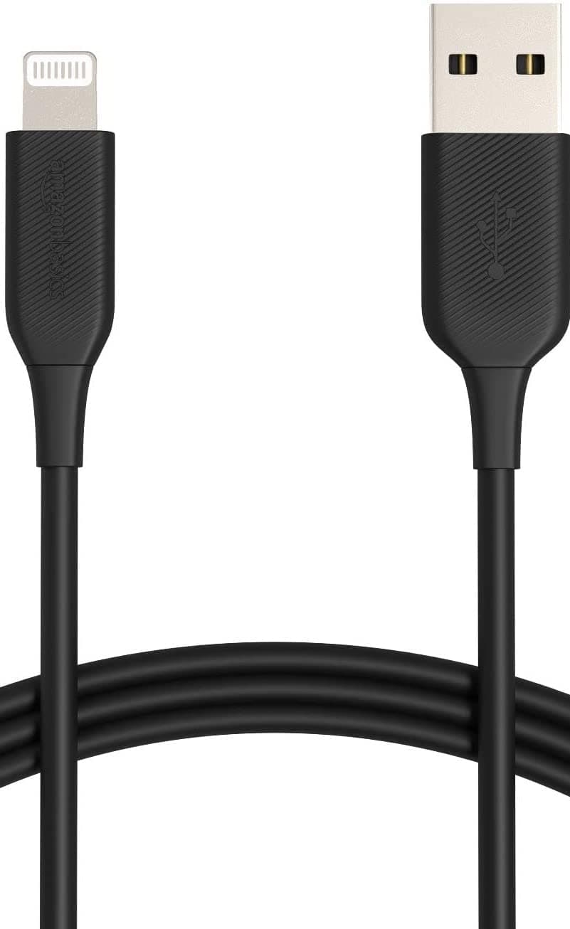 Lightning to USB-A Cable - MFi Certified iPhone Charger, Black, 0.9 m