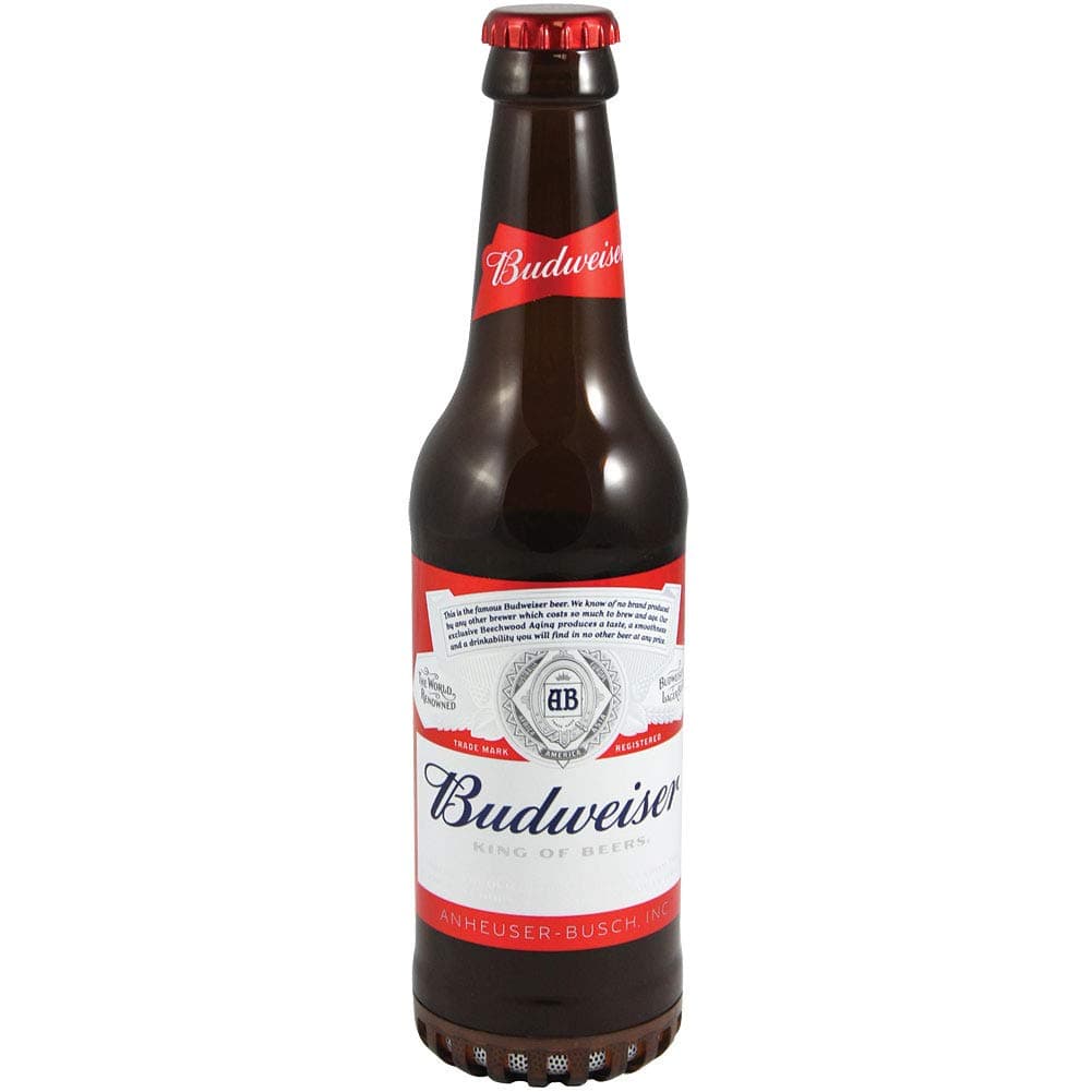 Budweiser Bluetooth Bottle Speaker Authentic Design Wireless Budweiser Red Speaker, Loud Audio Beer Speaker- Bud Weiser Red