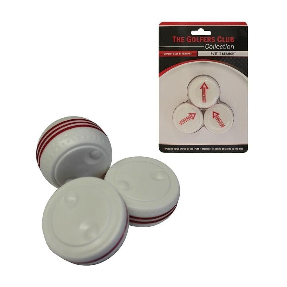 Putt It Straight. Golf Training Putting Aid.