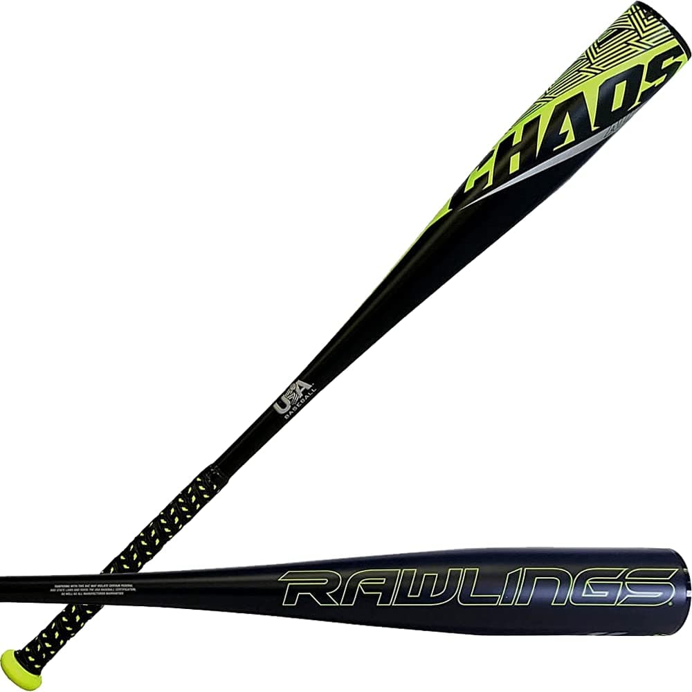 Rawlings | CHAOS Baseball Bat | USA | -11 Drop | 2 5/8" Barrel | 1 Pc. Aluminum