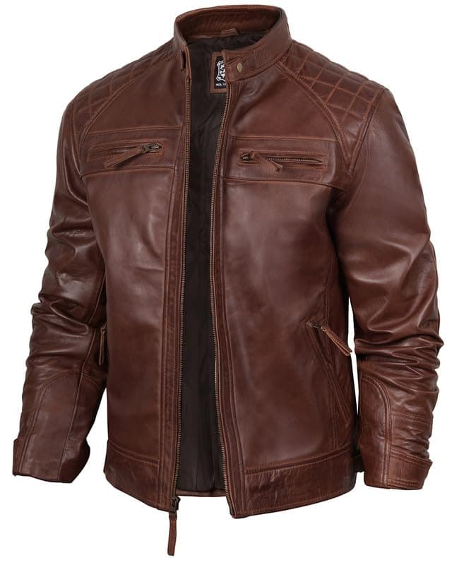 Men's Leather Jacket Leather Jacket