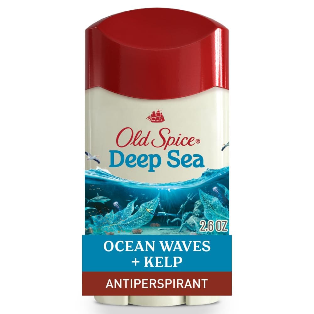 Deep Sea with Ocean Elements Invisible Solid Antiperspirant Deodorant for Men 80 ml