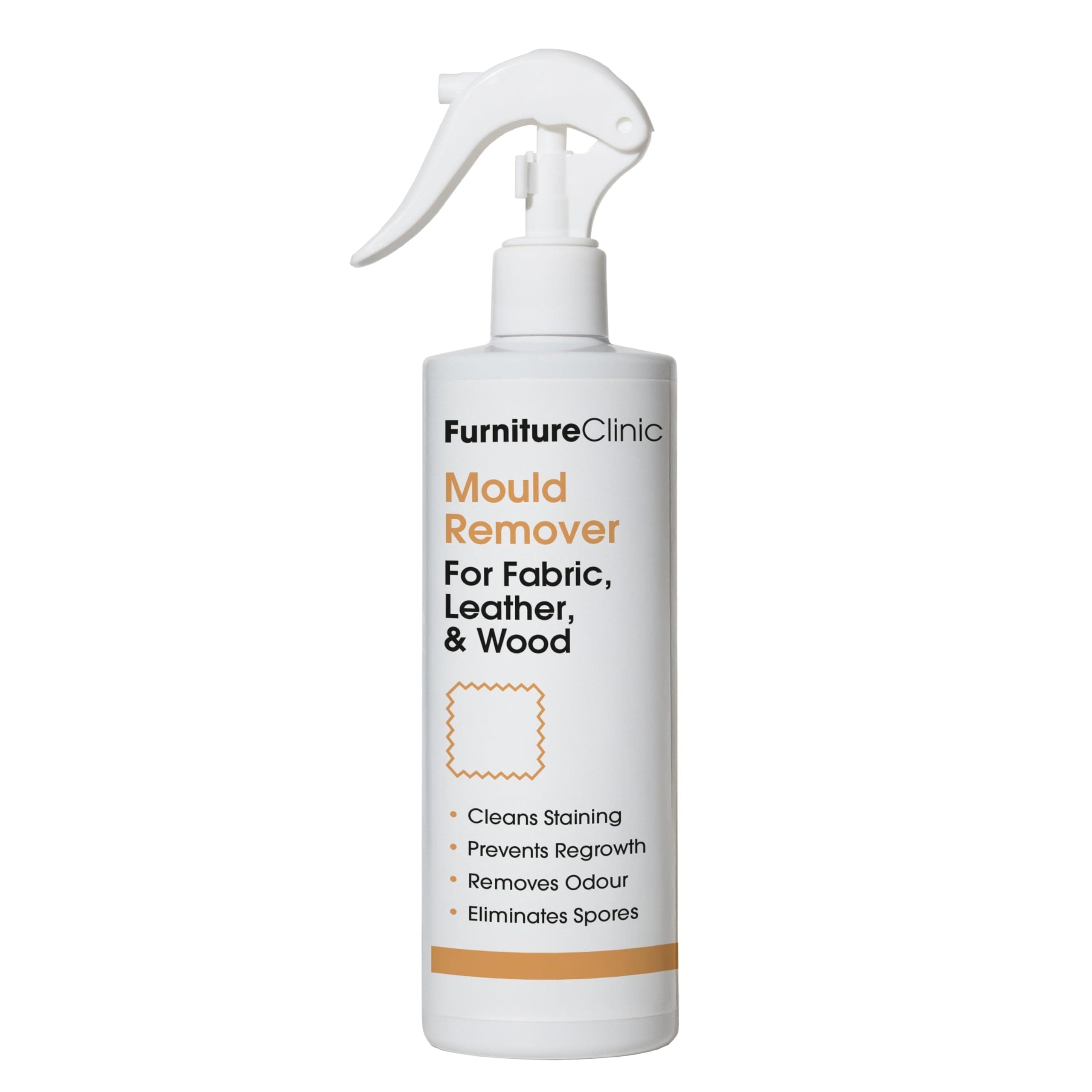 Mould Remover Spray - Kills Mould & Spores On Contact and Prevents Regrowth – Removes Stubborn Mould Stains On Leather, Fabric & Wood – Safe To Use – 500ml