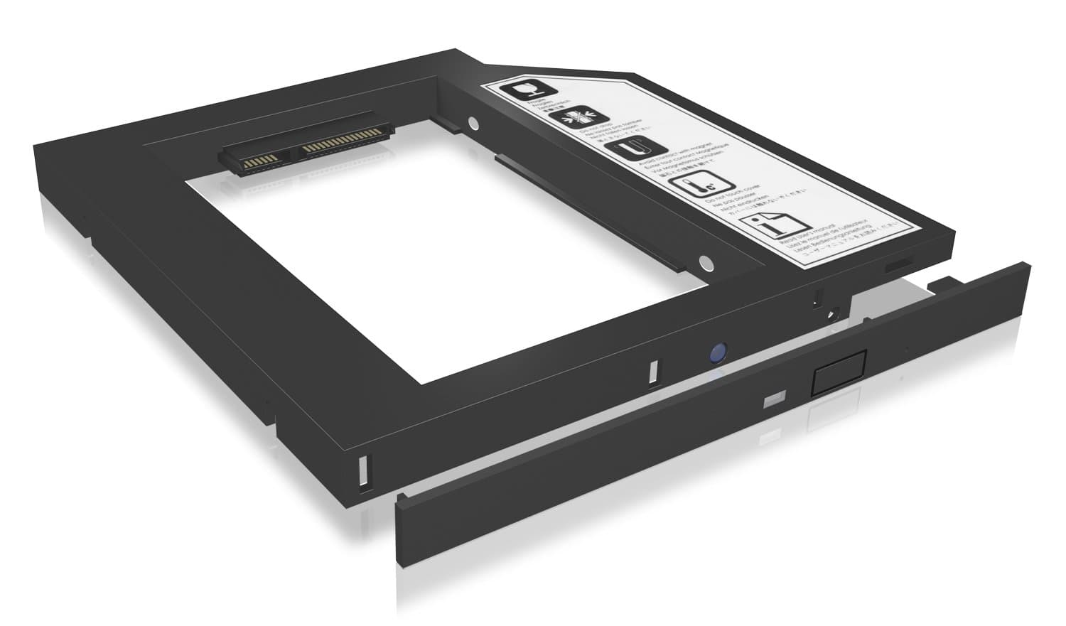 Raidsonic Ssd Sata Adapter For Dvd Bay 9.5