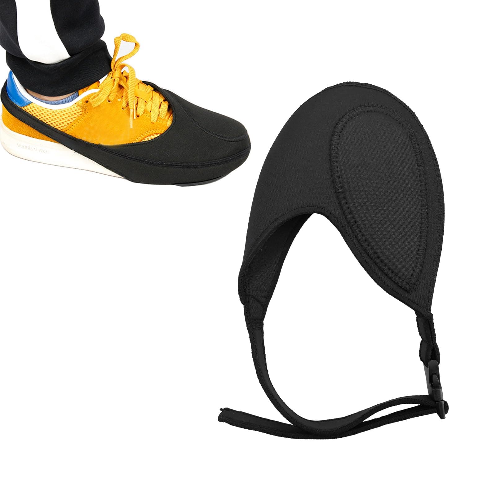 Motorcycle Shoe Protector, Adjustable Motorcycle Shift Boot Protector, Anti-Slip Motorbike Toe Protector Saves Boot from Motorcycle Gear Shifter Lever, Motor Accessories (1 PCS)