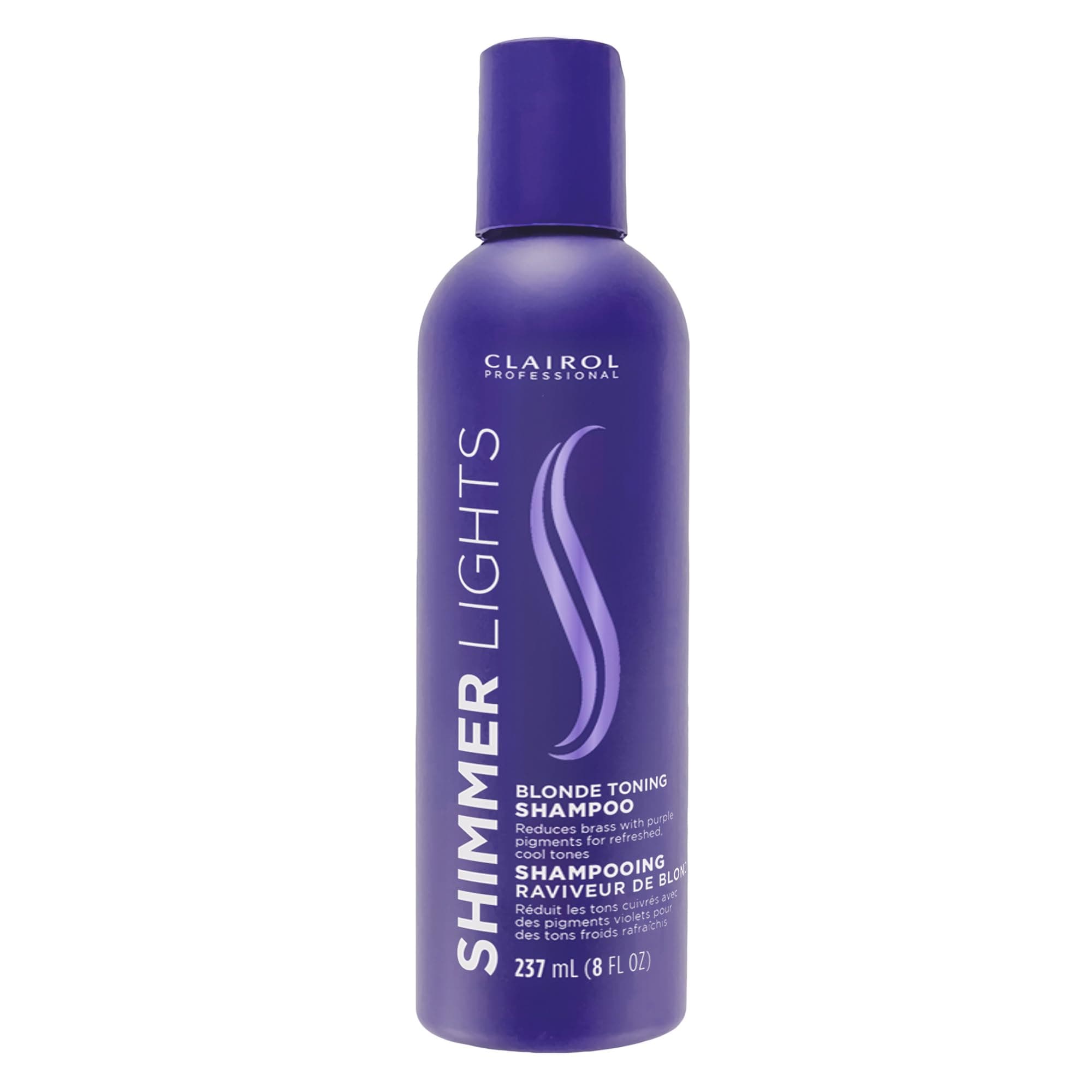 Shimmer Lights Purple Shampoo, 8 fl. Oz | Neutralizes Brass & Yellow Tones | For Blonde, Silver, Gray & Highlighted Hair **Packaging May Vary
