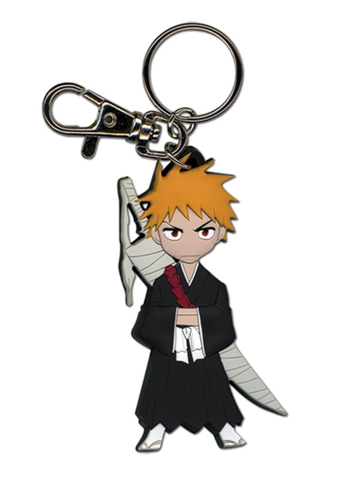 Great Eastern Entertainment Bleach Ichigo PVC SD Keychain Multicolor, 2"