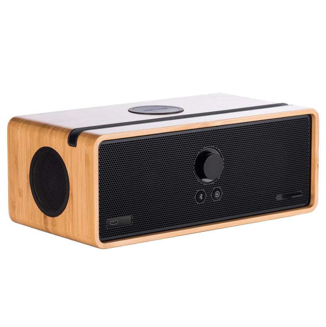 Orbitsound DOCK E30 - Bluetooth/Wi-Fi Speaker System with Airsound (Bamboo)