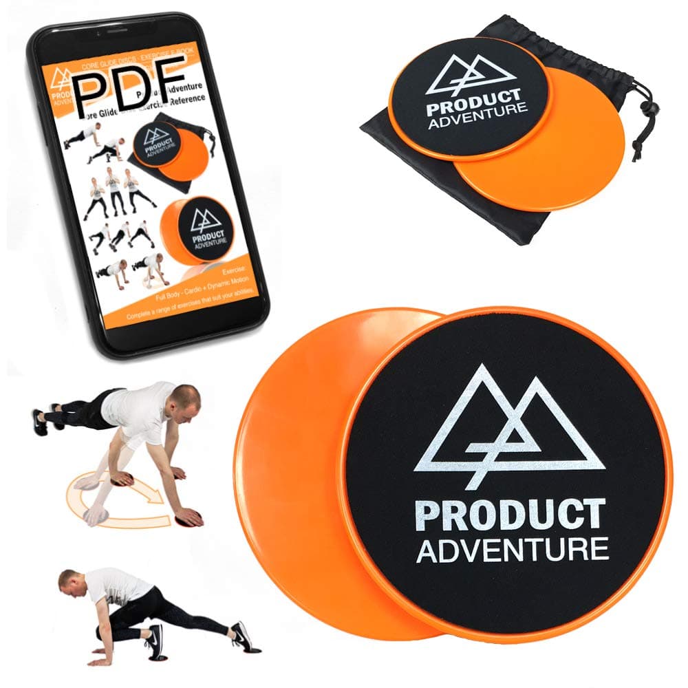 YOU CAN DO IT!!! GET BEACH BODY READY!! 2* Dual Sided SLIDERS, Free 'Step by Step' Fitness Guide, Videos, eBook, PDFs, Free Carry Bag, Home, Gym, Carpet, Hard Floors, Total Workout, YOU CAN DO IT!!