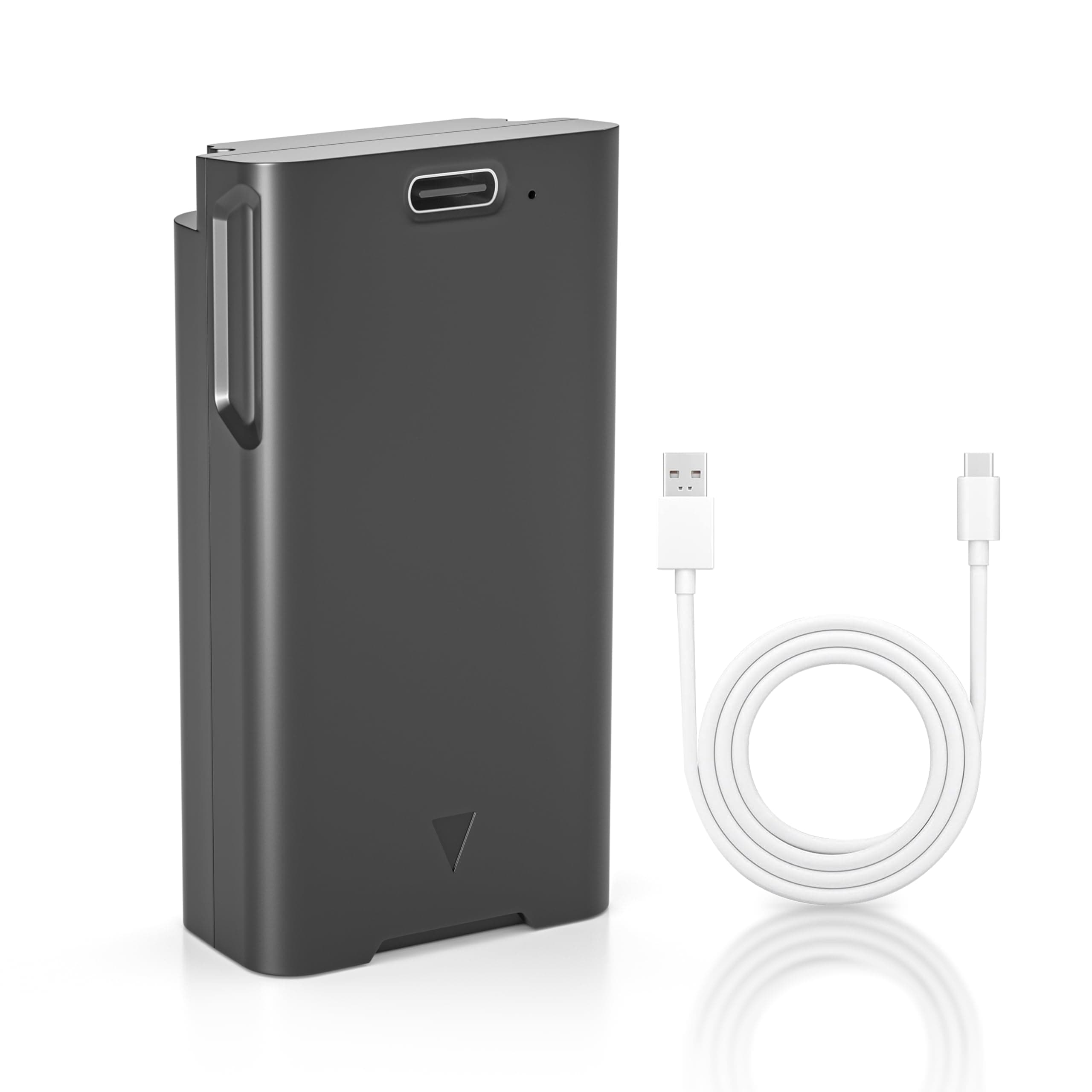 Upgraded 7000mAh Rechargeable Battery Pack Replacement for Eufy Security E340 Battery with USB-C Port,Compatible with eufy Video Doorbell E340 (Include Type-C Cable)