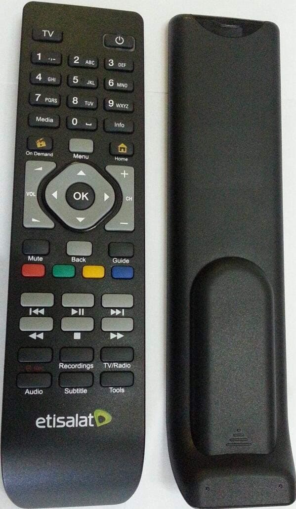 Compatible Elife Remote Control for Receiver Universal (Black)