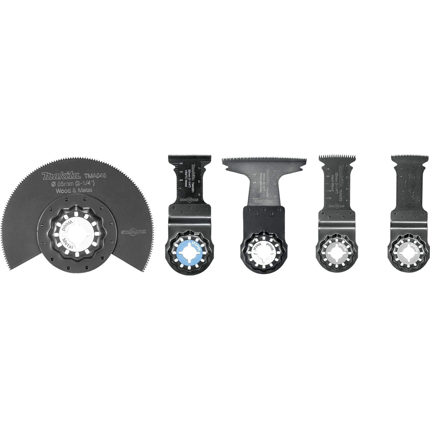 B-67197 5 Pc. Starlock® Oscillating Blade Set