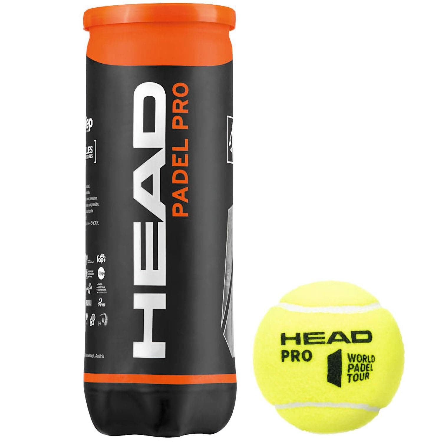 HEAd Pro Padel Balls (3 Balls)