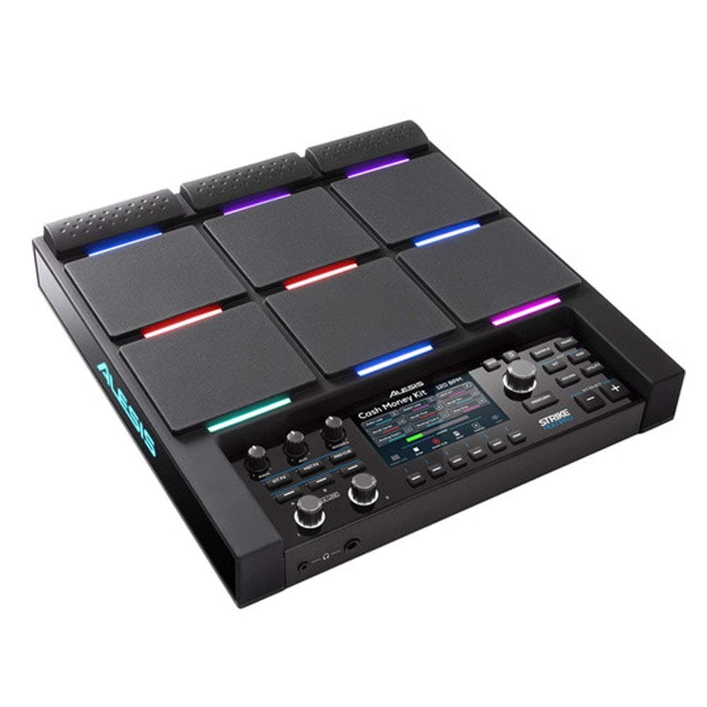 Strike Multipad | 9-Trigger Percussion Pad with RGB Backlighting, On-Board 2-In/2-Out Soundcard and Radiant 4.3-Inch Display