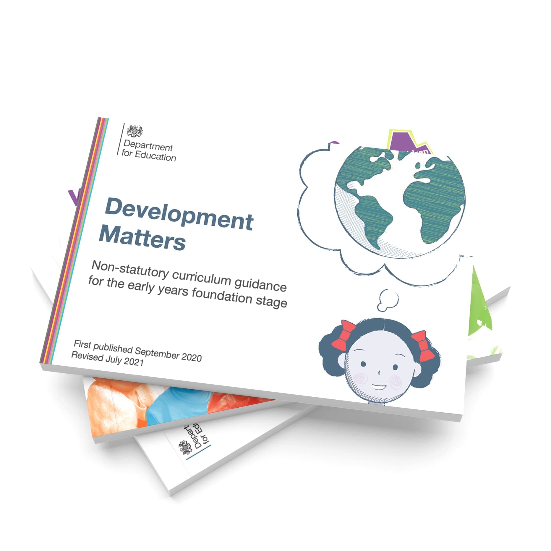 EYFS Development Matters Pack (Latest Version) Early Years Foundation Stage, Inc Statutory Framework & What to Expect