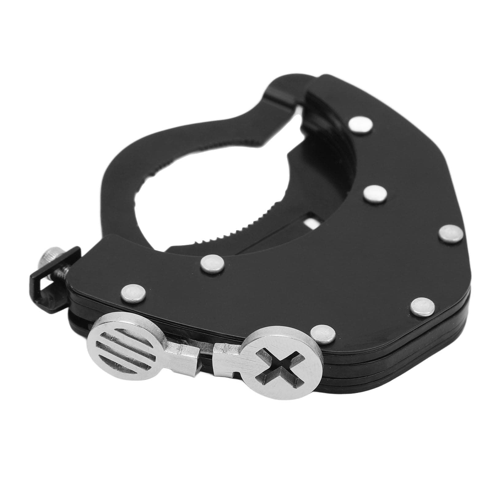 Motorcycle Throttle Lock, Universal Control Assist Clamp, Adjustable Speed Control Retainer for Long Rides, Rustproof and Weatherproof (bottom)