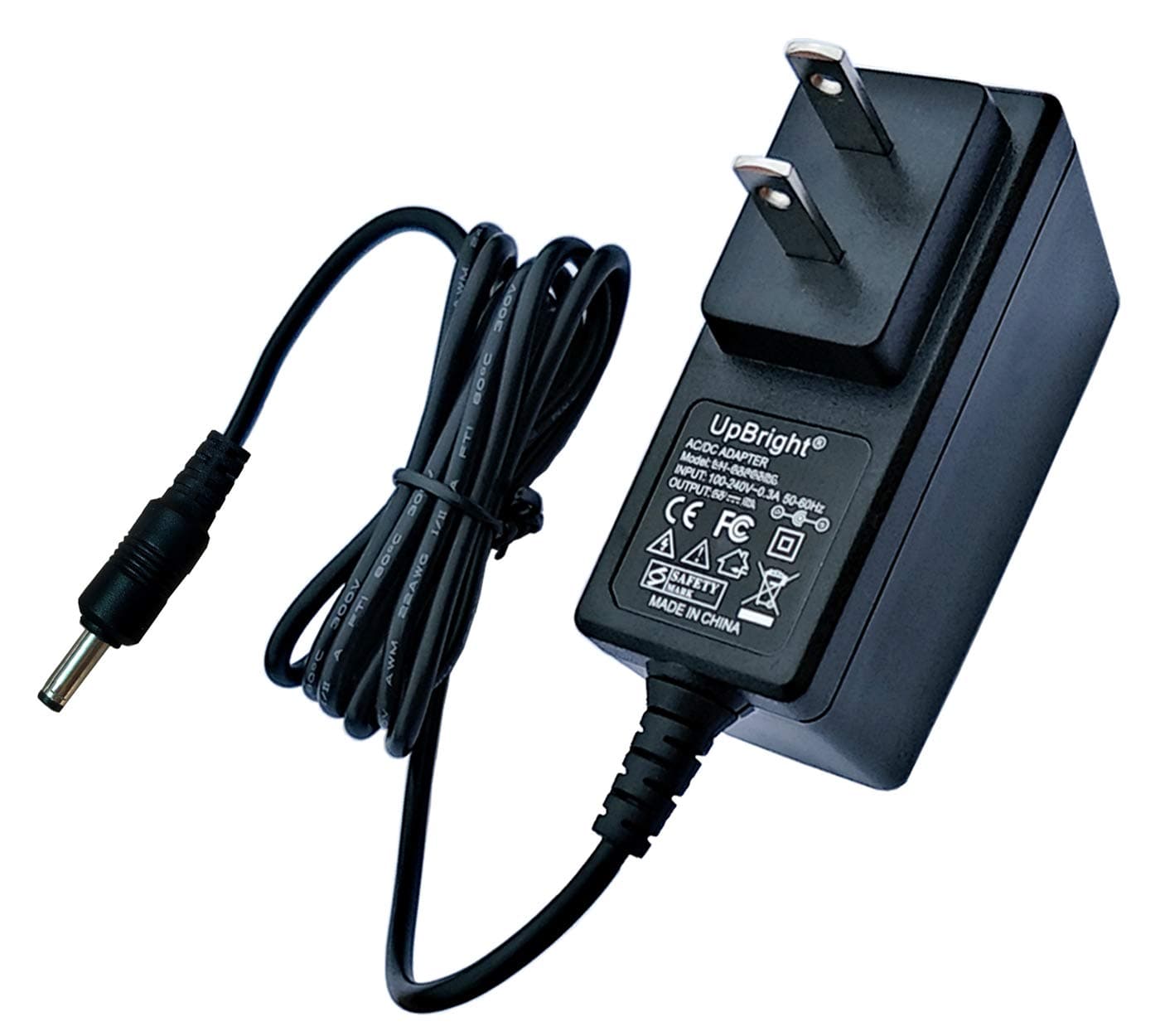 UpBright 9V AC/DC Adapter Compatible with Infinite Peripherals IPC DPP-250 DPP250 DPP-255 DPP-350 BT DPP-350C DPP-350BT ICP Thermal Printer 7.4V Li-ion Battery Datecs SA110C-09S-I Power Supply Charger