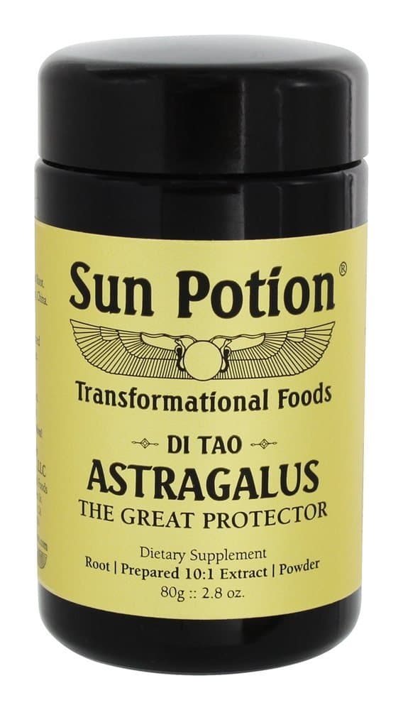 Sun Potion Astragalus Root Extract Powder 10:1 | Astragalus Membranaceus Adaptogenic Herbal Supplement | Traditional Qi Tonic Root for Daily Wellness & Balance | Non-GMO | 60g
