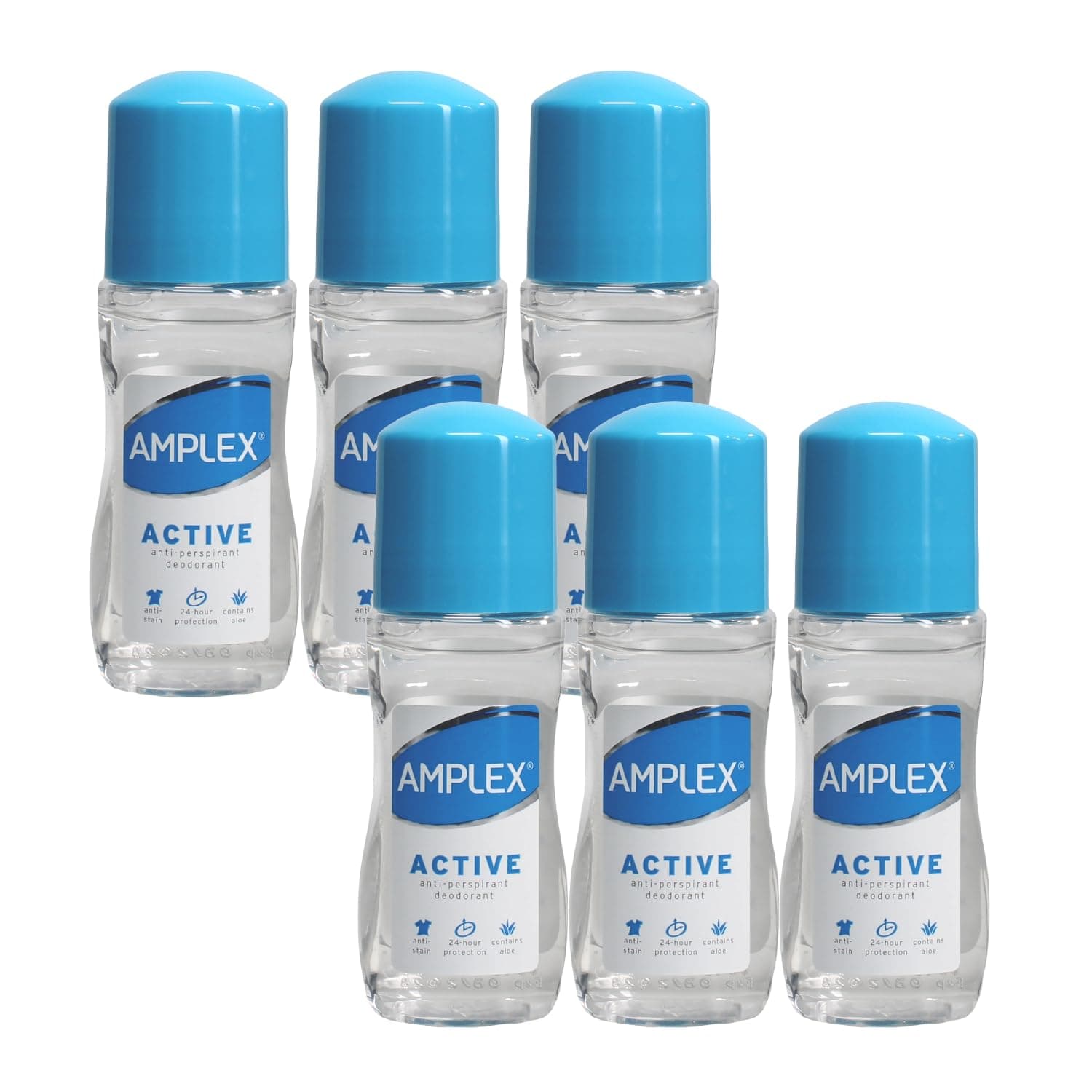 Deodorant 50ml 6 Pack Natural Scent (Active)